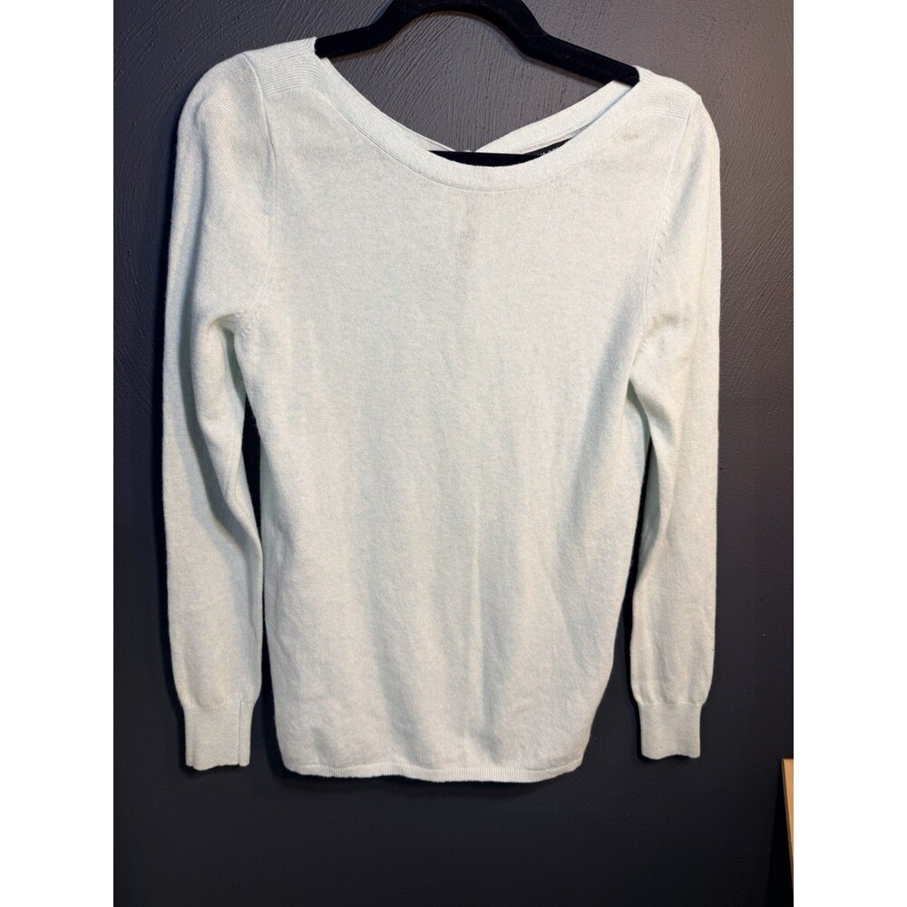 Banana Republic Women’s Gray Sweater Medium  With Fine Italian Merino Wool